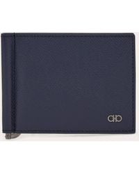 Ferragamo - Gancini Wallet With Money Clip - Lyst