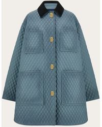 Ferragamo - Quilted Nappa Blouson - Lyst