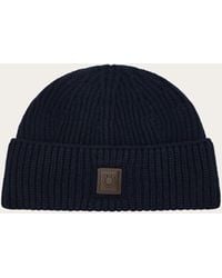 Ferragamo - Knitted Beanie - Lyst