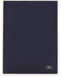 Ferragamo - Gancini Passport Holder - Lyst