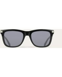 Ferragamo - Rectangular Frame Sunglasses - Lyst