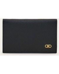 Ferragamo - Micro Gancini Credit Card Holder - Lyst