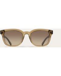 Ferragamo - Square Frame Sunglasses - Lyst