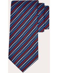 Ferragamo - Dots Jacquard Tie - Lyst