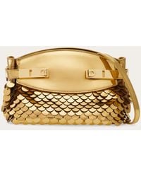 Ferragamo - Hug Soft Crossbody Bag With Sequins (Xs) - Lyst