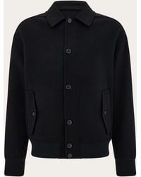 Ferragamo - Wool And Cashmere Blouson - Lyst