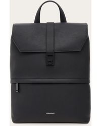 Ferragamo - Backpack With Gancini Buckle - Lyst