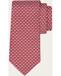Ferragamo - Tournament Print Silk Tie - Lyst