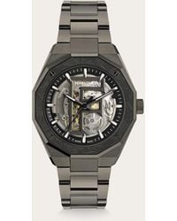 Ferragamo - Edge Skeleton Watch - Lyst