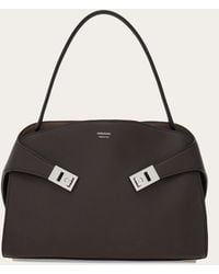 Ferragamo - Hug Soft Shoulder Bag (M) - Lyst