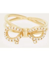 Ferragamo - Vara Bow Ring (54Mm) - Lyst