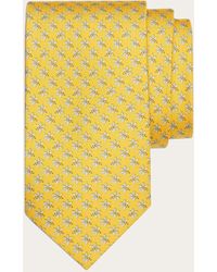 Ferragamo - Bee Print Silk Tie - Lyst