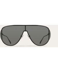 Ferragamo - Mask Frame Sunglasses - Lyst