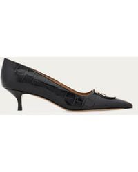 Ferragamo - Maxi Gancini Pump - Lyst