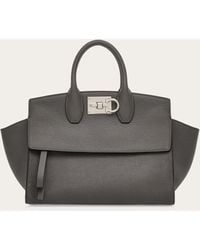 Ferragamo - Damen Studio Soft Bag (S) - Lyst