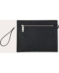 Ferragamo - Gancini Clutch - Lyst