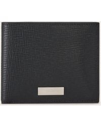 Ferragamo - Men Wallet With Custom Metal Plate - Lyst