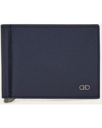 Ferragamo - Gancini Wallet With Money Clip - Lyst