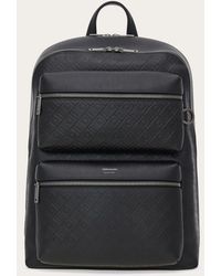 Ferragamo - Monogram Backpack - Lyst
