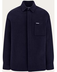 Ferragamo - Cashmere-Blend Overshirt - Lyst