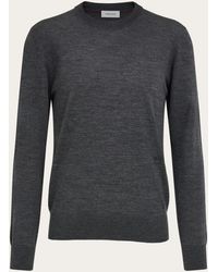 Ferragamo - Crew Neck Pullover - Lyst