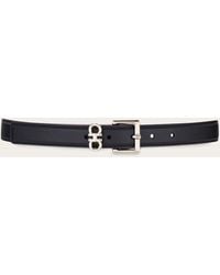 Ferragamo - Double Gancini Fixed Belt - Lyst