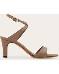 Ferragamo - Mid Heel Sandal .5 - Lyst