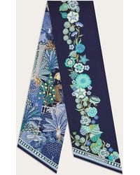 Ferragamo - Garden Print Bandeau - Lyst