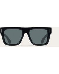 Ferragamo - Rectangular Frame Sunglasses - Lyst