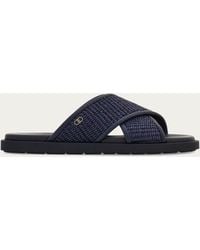 Ferragamo - Gancini Ornament Sandal .5 - Lyst
