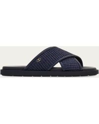 Ferragamo - Gancini Ornament Sandal .5 - Lyst