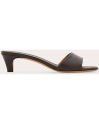 Ferragamo - Low Heeled Slide - Lyst