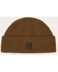Ferragamo - Knitted Beanie - Lyst