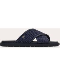 Ferragamo - Gancini Ornament Sandal .5 - Lyst