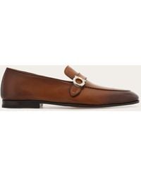 Ferragamo - Tramezza Loafer With Gancini Ornament - Lyst