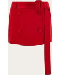 Ferragamo - Donna Mini Gonna A Portafoglio - Lyst