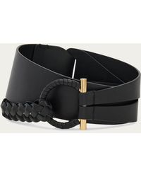 Ferragamo - Covered Gancini Fixed Belt - Lyst