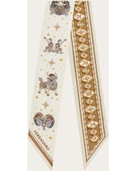Ferragamo - Horoscope Print Mini Bandeau - Lyst