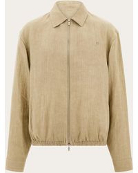 Ferragamo - Linen Blouson - Lyst
