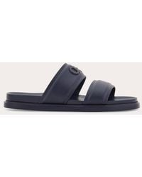Ferragamo - Herren Slide Mit Gancini-Ornament Größe - Lyst