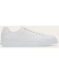 Ferragamo - Hommes Sneaker Basse Blanc Taille - Lyst