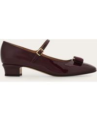 Ferragamo - Vara Bow Mary Jane .5 - Lyst