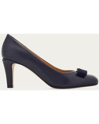 Ferragamo - Vara Bow Pump .5 - Lyst