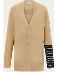 Ferragamo - Viscose Cardigan - Lyst