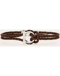 Ferragamo - Bracelet With Gancini Buckle - Lyst