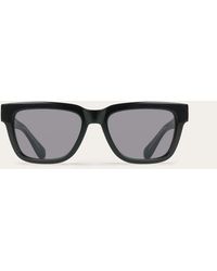 Ferragamo - Square Frame Sunglasses - Lyst