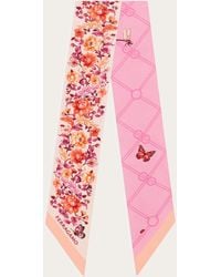Ferragamo - Ramages Print Jacquard Mini Bandeau - Lyst