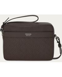 Ferragamo - Uomo Borsa A Tracolla Monogram - Lyst