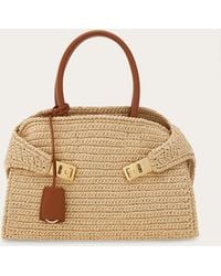 Ferragamo - Hug Handbag (M) - Lyst