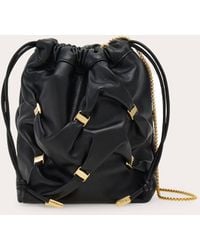 Ferragamo - Mini Bucket Bag With Mini Varini - Lyst